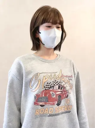 ショート カラー Peg.hair所属・柔らかhair🤍 Rinaのヘアスタイル