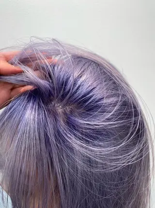 ロング カラー MONIQA原宿所属・デザインカラーウルフ 宙也のヘアスタイル