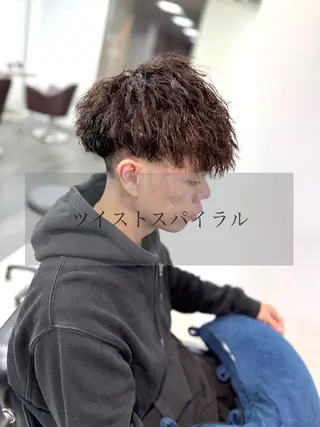 ショート パーマ メンズ メンズパーマの達人 /タカシマ　ダイスケのヘアスタイル