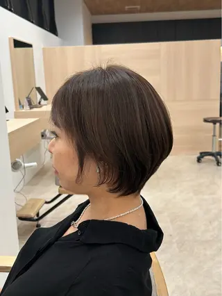 ショート 栄/久屋大通/美髪 /透明感カラー/加藤のヘアスタイル