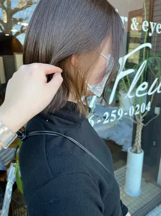 ショート Un Fleur所属・立野 希沙のヘアスタイル