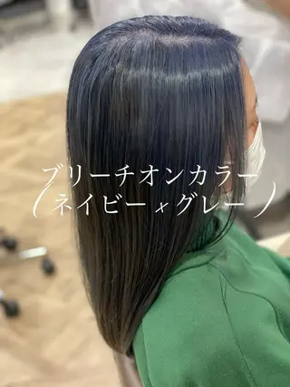 ロング カラー no4ナチュラル戸祭所属・山越 美裕樹のヘアスタイル