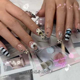 ネイル coco.nail/ y2k/ワンホンのネイルデザイン