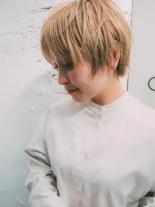 ショート aile 上大岡所属・佐藤 真穂のヘアスタイル