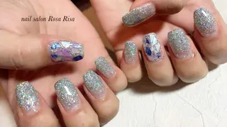 ミディアム ネイル ネイルスタジオ シェイクユアハンズのネイルデザイン