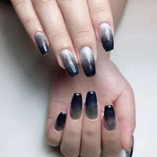 ロング ネイル ☺︎山部 志麻☺︎のネイルデザイン