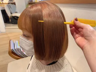 ショート パーマ Ate by little所属・青木 梢のヘアスタイル