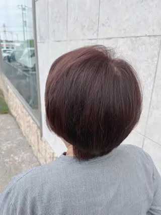 ショート はせがわ りえのヘアスタイル
