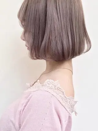 ミディアム カラー wataru hoashiのヘアスタイル