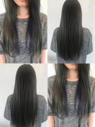 ロング カラー パーマ ヘアアレンジ メンズ 美容室 ソンリエのヘアスタイル