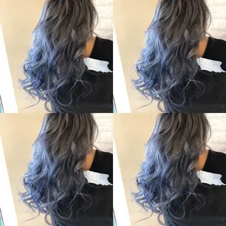 ミディアム カラー JILBLAN京都 ショート/ハイライトのヘアスタイル