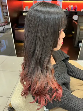 ロング カラー なつな/ 透明感カラーのヘアスタイル