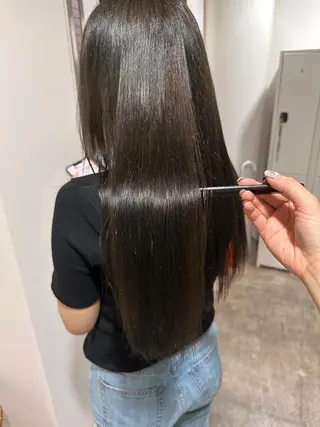 ロング カラー 髪質改善/似合わせ カラー/レイヤーのヘアスタイル