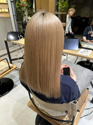 ロング ボブ/似合わせ レイヤーcocomoのヘアスタイル