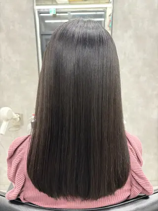 ロング カラー すぐ巻ける縮毛矯正 🍀勝倉　麗のヘアスタイル