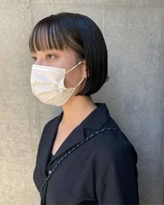 ショート カラー hemm,hemm.所属・ショート・ボブ MIKUのヘアスタイル