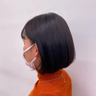 ミディアム カラー ヘアアレンジ 透明感×韓流ハイ トーン🫧RYUTAのヘアスタイル