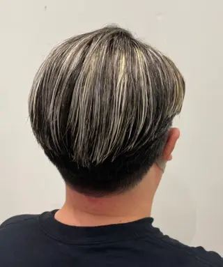 ショート カラー メンズ メンズ特化/メッシュ /パーマ/比嘉のヘアスタイル