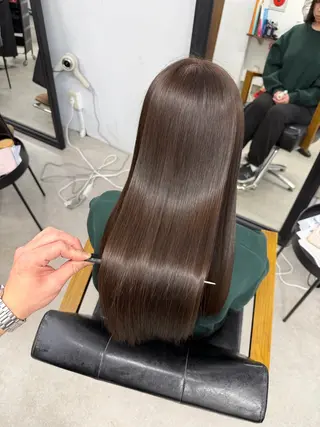 ロング カラー darts所属・マツダ レンのヘアスタイル