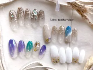 ネイル Rairia nail&eyelash小岩店所属・Rairianail 小岩店のネイルデザイン