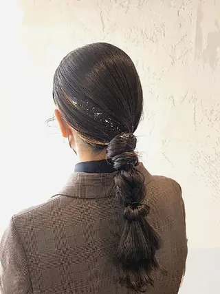 ヘアアレンジ 薄葉 美菜子のヘアスタイル