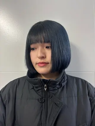 ミディアム カラー 抜け感レイヤー🎶 ハイトーン/りりのヘアスタイル