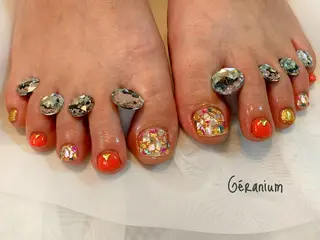 ネイル GéRanium Harukaのネイルデザイン