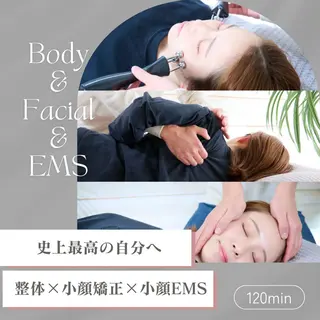 美容整体師力也/目黒 姿勢/小顔/理学療法のエステ・リラクイメージ