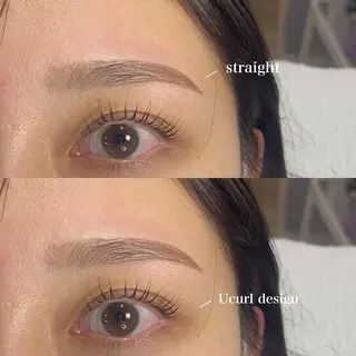 ミディアム カラー ヘアアレンジ メンズ ネイル マツエク・マツパ アイブロウ akari 👒のマツエク・マツパデザイン