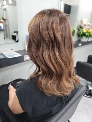 カラー ロング ヘアアレンジ Endearing所属・❇️安達 優心❇️ 髪質改善/艶髪特化のヘアスタイル
