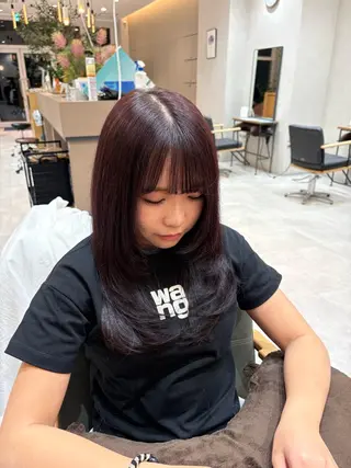 カラー 小西 暖のヘアスタイル