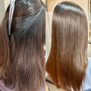 ロング パーマ ショートボブ縮毛矯正 髪質改善のプロ山道潤のヘアスタイル