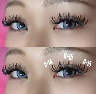 マツエク・マツパ SESUNNY セサニーMIZUKIのマツエク・マツパデザイン