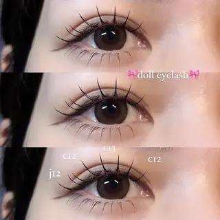 マツエク・マツパ LILY立川🩶 RINKAのマツエク・マツパデザイン