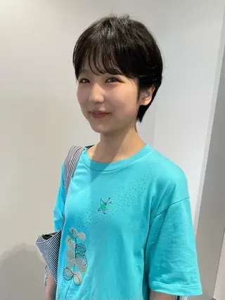 ショート ショート/ボブ/ パーマ/井上のヘアスタイル