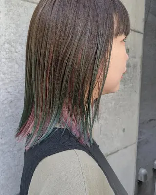 ミディアム 南堀江 möwen ( メーヴェ )所属・mowen RUIのヘアスタイル