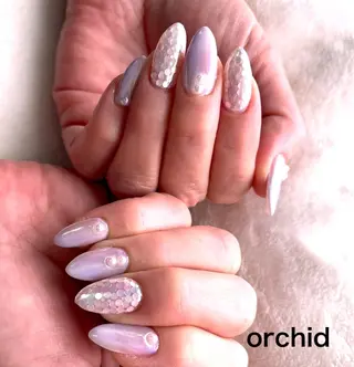 ネイル orchid ♡オーキッドのネイルデザイン