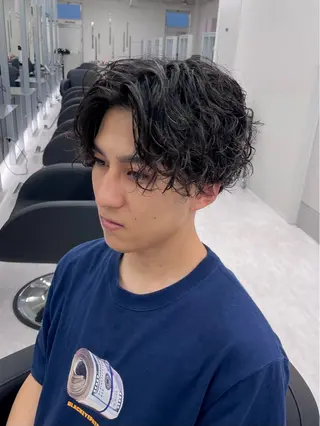 パーマ メンズ 福永速人 /メンズパーマのヘアスタイル