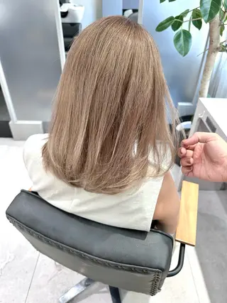 ミディアム 💎lino _by _ACNE💎 🧸のヘアスタイル