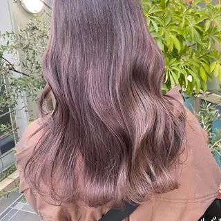 ロング カラー レイヤーカット /透明感/千葉怜寿のヘアスタイル