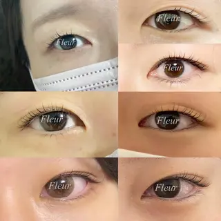 マツエク・マツパ Fleur フルールのマツエク・マツパデザイン