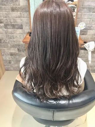 セミロング 所渉/韓国レイヤー /ウルフカットのヘアスタイル