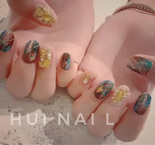 ミディアム めぐみのネイルサロン 惠のネイルデザイン