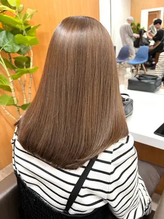 ミディアム カラー 透明感カラー ゆうだいのヘアスタイル