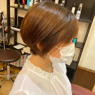ショート AIRFLOW所属・韓国ヘア ユイカのヘアスタイル