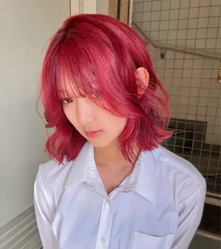 カラー moon/髪質改善/ ブリーチ/レイヤー☪のヘアスタイル