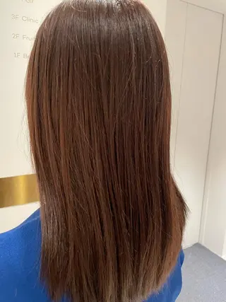 カラー 顔周り/透明感カラー /韓国ヘア/TAKUのヘアスタイル