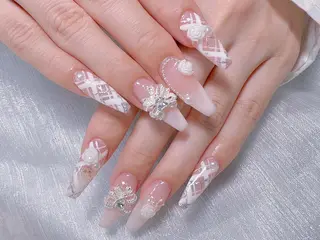 ネイル 🎀鈴音🎀 ワンホンネイルのネイルデザイン