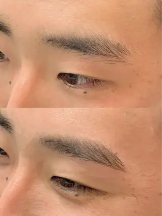 アイブロウ 髪質改善韓国レイヤー /カラー/miyuのヘアスタイル