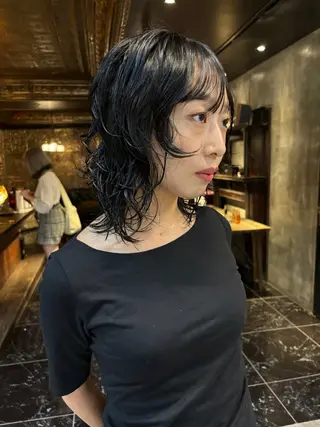 ショート カラー パーマ デザインレイヤー/ KOSUKEのヘアスタイル